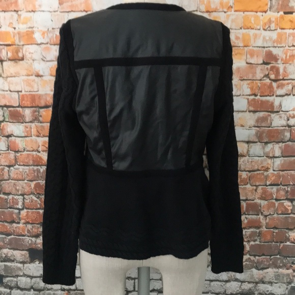 Anthropologie Elevenses faux leather jacket - Picture 5 of 8